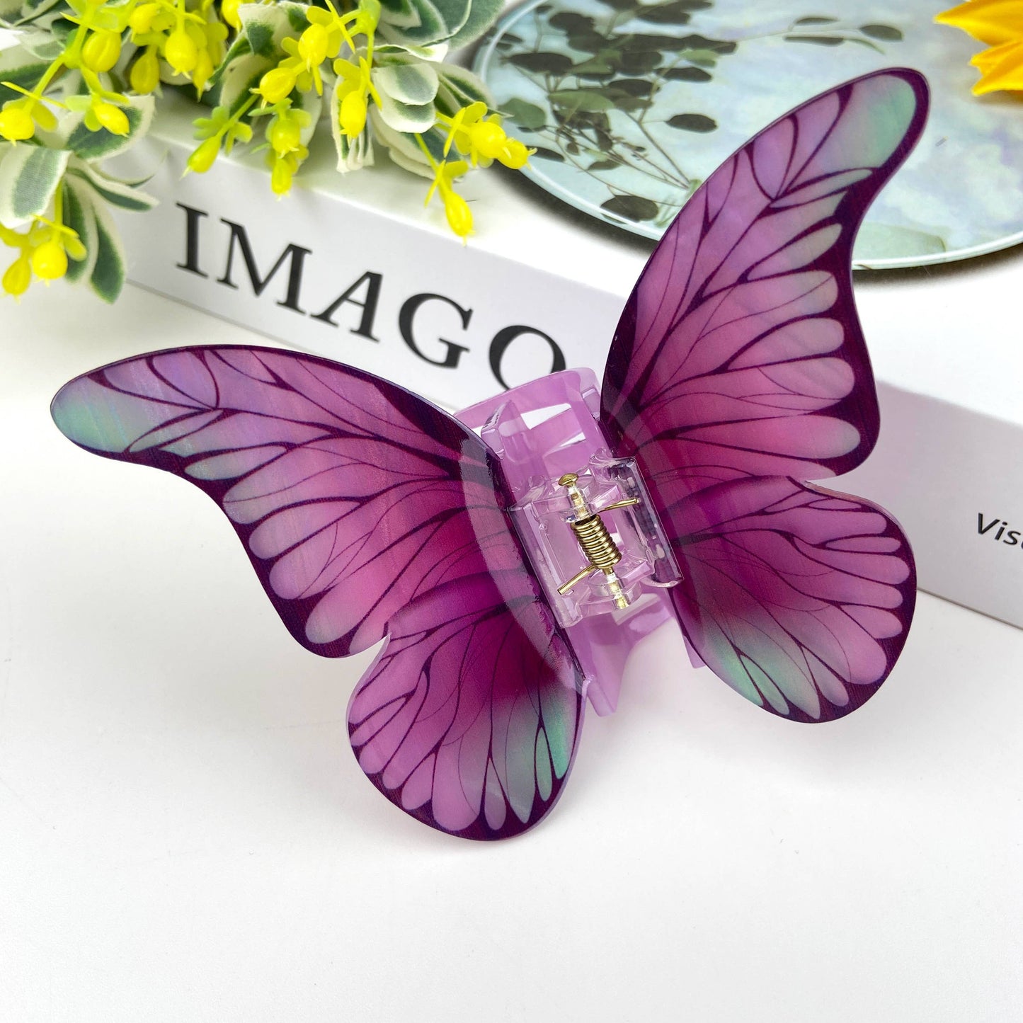 Colorful Butterfly-hair clips