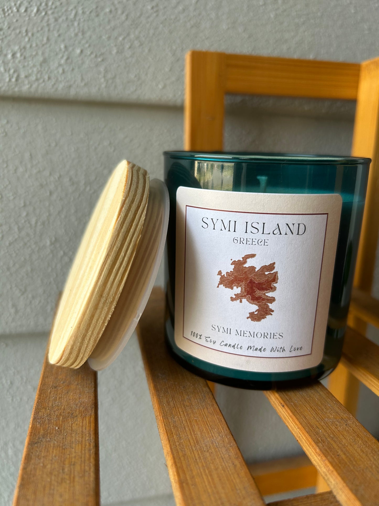 Symi Island Candle -Symi Memories