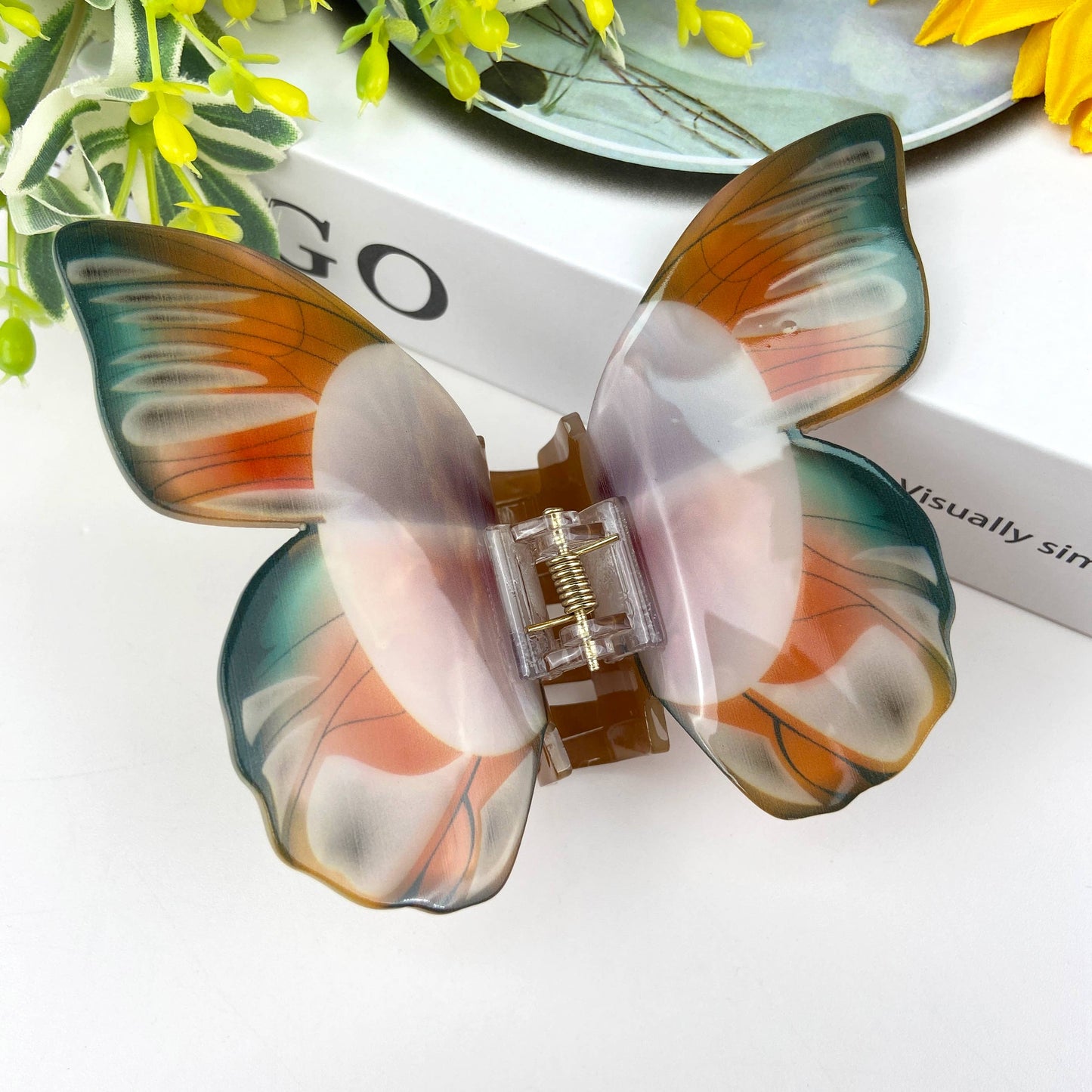 Colorful Butterfly-hair clips