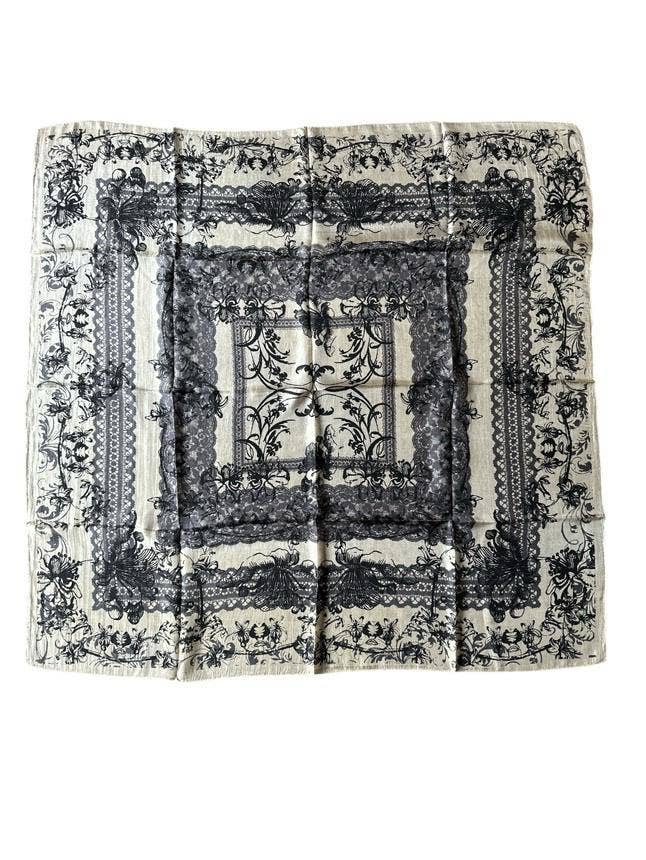 Silk head scarf / wrap: Great For Hair Salons