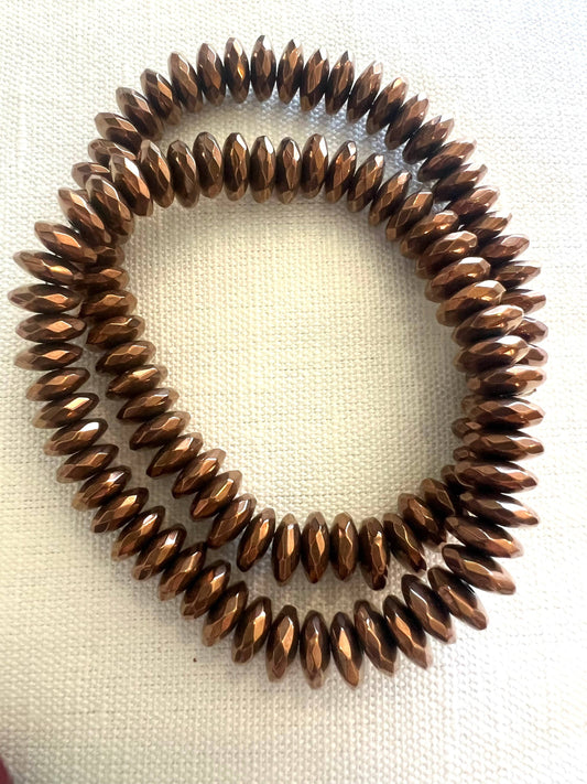 Bronze Hematite Bracelet