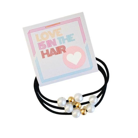 "Love is in the Hair" Hair Tie - Thank You Gift