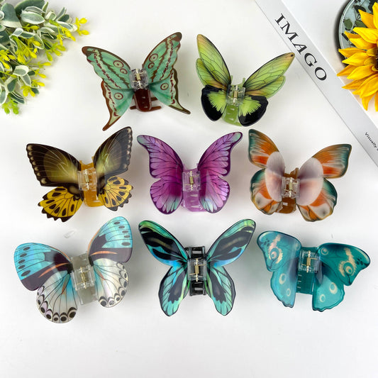 Colorful Butterfly-hair clips
