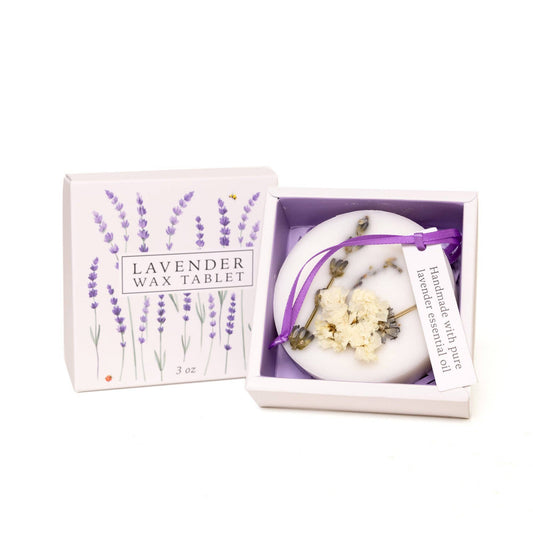 Lavender Wax Tablet – 100% Soy Wax for Drawers & Closets