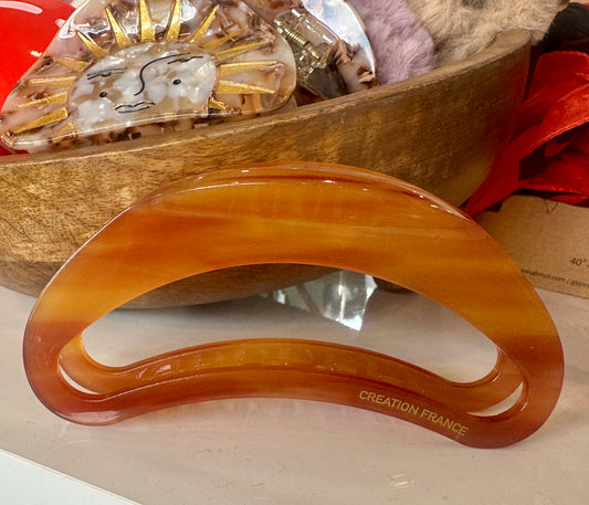 Bean Shape claw clip
